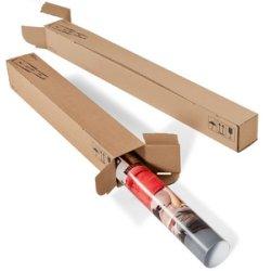 Immagine prodotto Colompac Tubo postale telescopico Multi-Cargo, marrone, DIN A20 in cartone ondulato, rapido da montare (19 x 12 x 120 cm, 1 x)