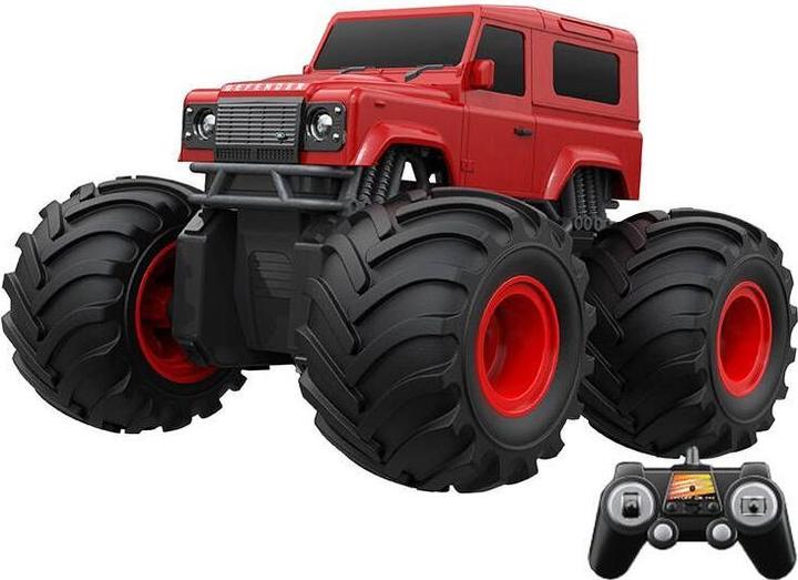 Double Remote-controlled car (red) Land Rover (Amphibious) E343-003
