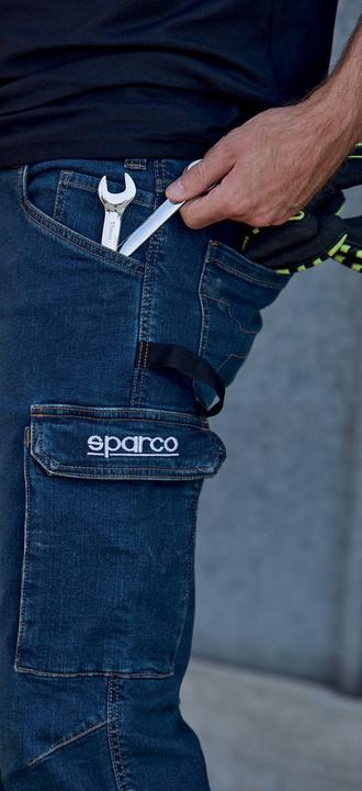 Produktbild Sparco Workwear Arbeitshosen Jeans Denim (XL)
