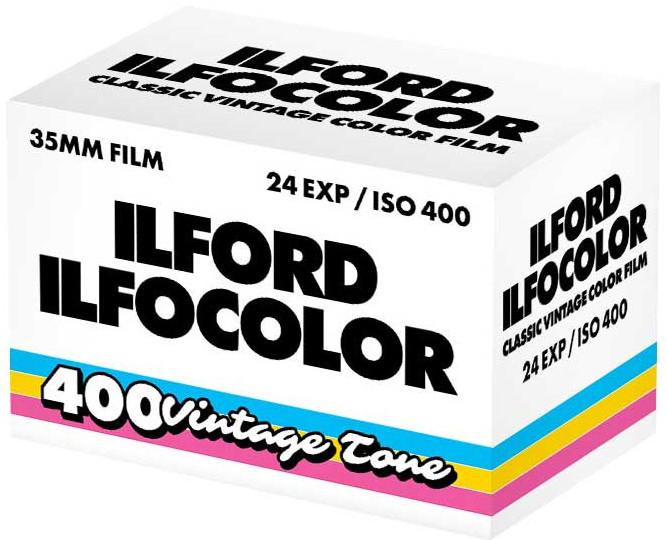 Energie-Label Ilford Ilfocolor 400 135/236 vintage tone