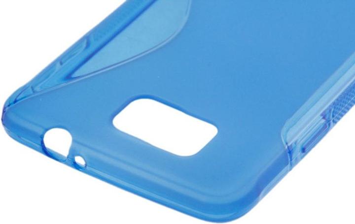 Actual product image König Design Mobile Phone Case TPU Protective Cover for Samsung Galaxy Alpha G850F Blue (Samsung Galaxy Alpha)