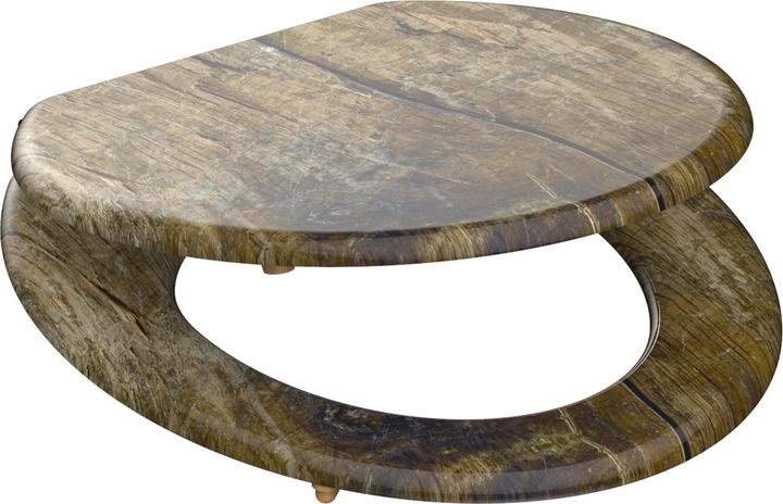 Actual product image Schütte MDF WC-Sitz SOLID WOOD