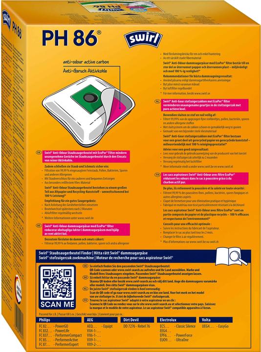 Actual product image Swirl PH 86 Neutralizair (4 x)