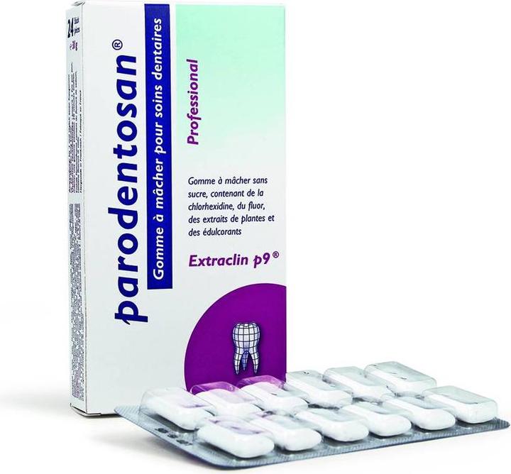 Produktbild Parodentosan ZahnpflegeKaugummi (24 Stück, Gummies, 47 g)