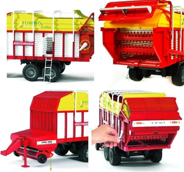 Actual product image Bruder Pöttinger Jumbo 6600
