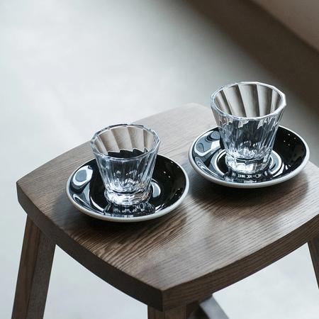 Produktbild Sellmer 120ml Twisted Cortado Glas (klar), Urban Glass (120 ml, 1 x)