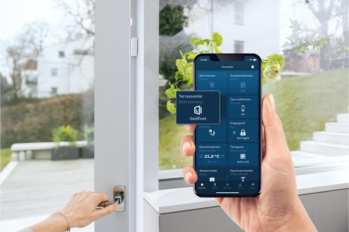 Produktbild Bosch Smart Home Tür-/Fensterkontakt II (+M) 3er Paket