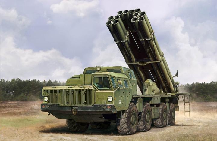 Produktbild Hobby Boss Russian 9A52-2 Smerch-M multiple rocket launcher of RSZO 9k58 Smerch MRLS