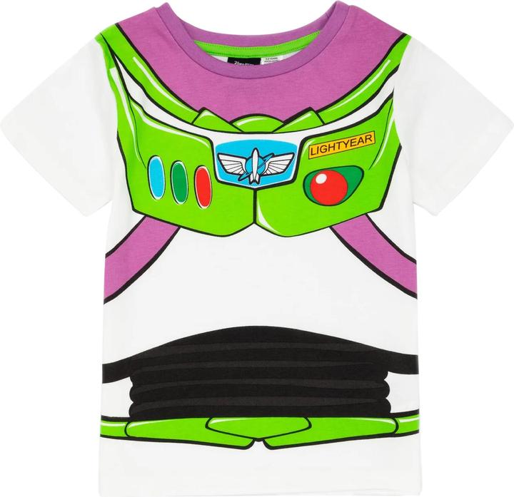 Actual product image Toy Story Boys Buzz Lightyear Costume Short Pyjama Set (104)