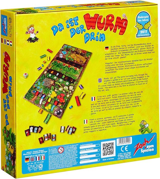 Produktbild Zoch Da ist der Wurm drin (Deutsch, Französisch, Italienisch)