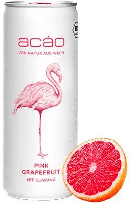 Image du produit Acáo Boisson rafraîchissante au pamplemousse rose & guarana bio (1 x 25 cl)