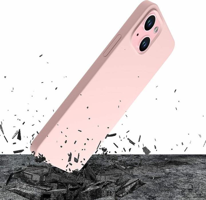Produktbild 3MK Hardy Silikon MagCase Hülle für iPhone 15 Plus – Rosa (Apple iPhone 15 Plus)