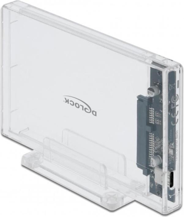 Image du produit Delock Boîtier externe pour disque dur / SSD SATA 2,5" avec USB Type-C (2.5")