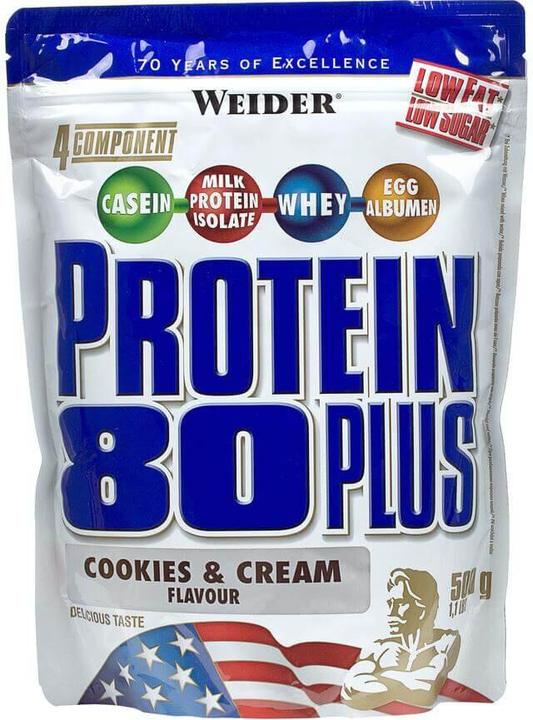 Produktbild Weider Protein 80 Plus (Cookie, Cream, 1 Stk., 530 g)