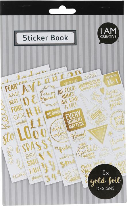 I Am Creative Libro di adesivi