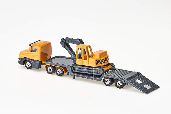 Produktbild Siku 1611 low Loader mit Bagger 1: 64