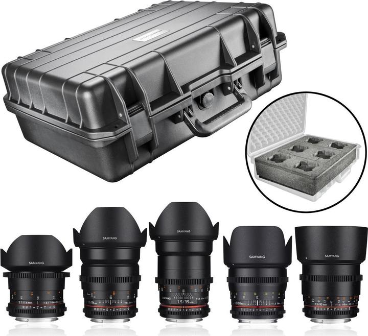 Samyang Video DSLR Shooter Set Canon EF (Canon EF, Vollformat)