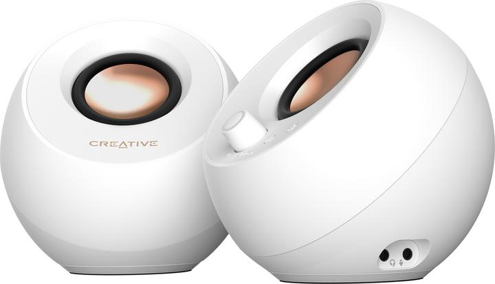 Produktbild Creative - Pebble Pro Stereo Speakers, White