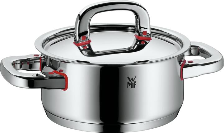 Produktbild WMF Bratentopf PREMIUM ONE silberfarben (16 cm, Bräter + Schmortopf, Edelstahl)