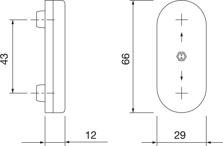 Produktbild Hoppe U26SV Schiebeverdeckrossette (Türgriff)