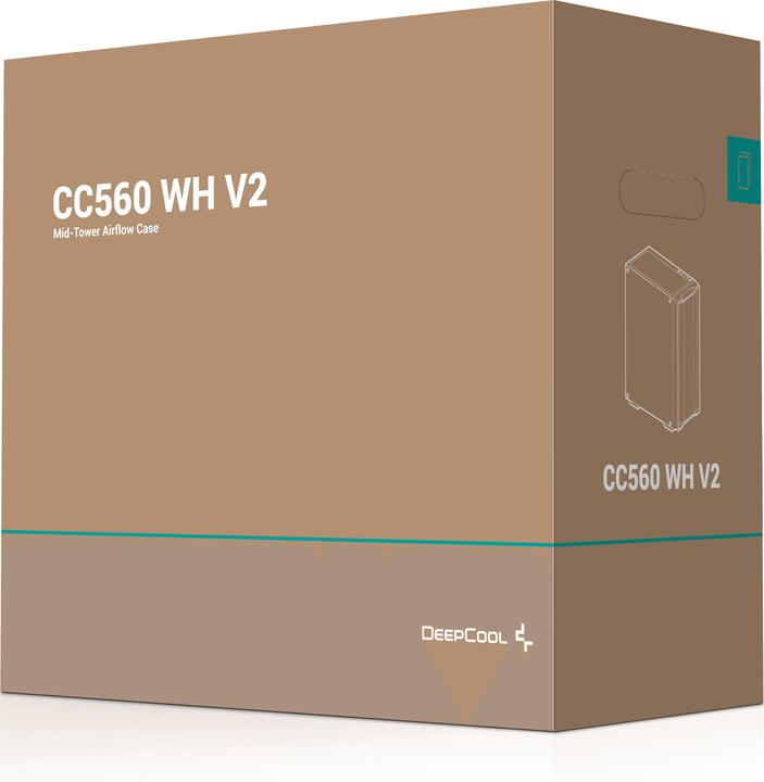 Actual product image Deepcool CC560 (ATX, mATX, Mini-ITX)