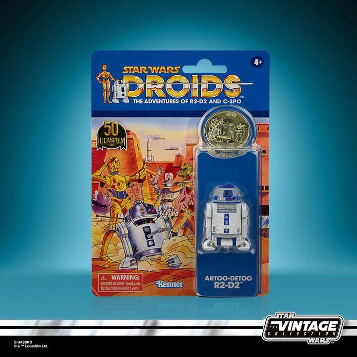Produktbild Hasbro Star Wars: Droids Vintage Collection Actionfigur 2021 Artoo-Detoo (R2-D2)