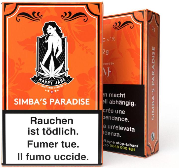 Actual product image Marry Jane Simba's Paradise (4 g, Indoor)