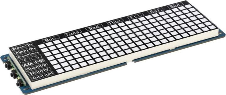 Actual product image WaveShare Electronic Clock for Raspberry Pi Pico