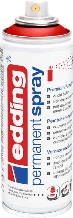 Immagine prodotto Edding Vernice acrilica (Rosso traffico, 200 ml)