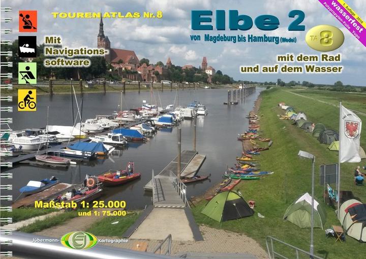 Produktbild TourenAtlas Wasserwandern / TourenAtlas Nr.8 Elbe 2
