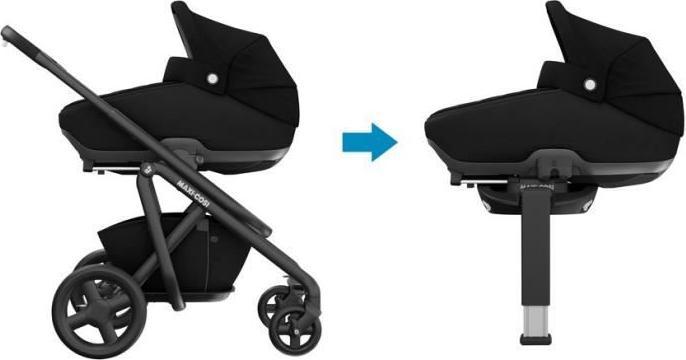 Actual product image Maxi-Cosi Jade Essential Black (Black Rim)