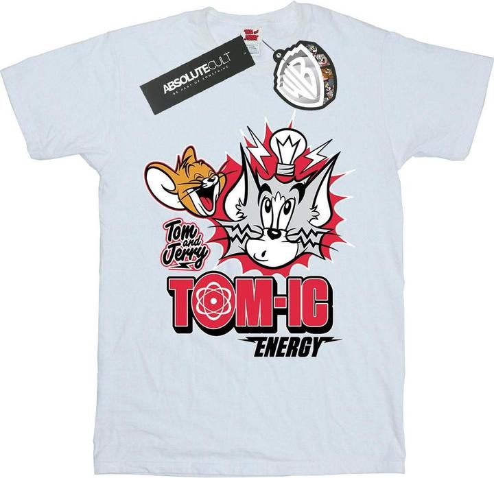 Immagine prodotto Tom & Jerry Tomic Energy Maglietta Ragazzi (140, 146)