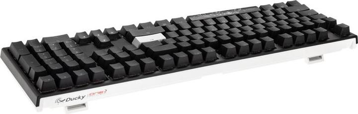 Produktbild Ducky ONE 2 Backlit PBT Gaming Tastatur, MX-Blue, RGB LED - schwarz (US) (US, Kabelgebunden)
