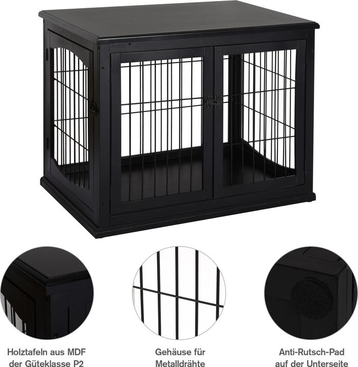 Image du produit PawHut Cage pour chiens (Chien, Verrouillable)