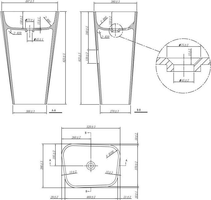 Actual product image Vente-unique Tilicho (390 mm, 520 mm)