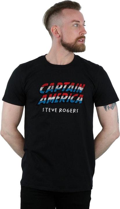 Immagine prodotto Captain America AKA Steve Rogers Maglietta Uomo (S)