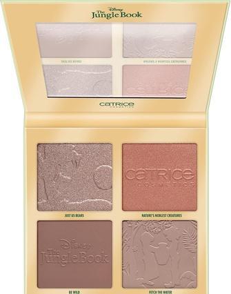 Catrice Disney The Jungle Book Face Palette Contouring Palette 020 Multicolor 4 Farben Defining Natu (020 Wild About You, 22 g)