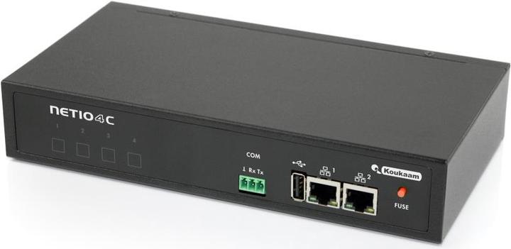Produktbild Netio 4C, IP/LAN-Steckdosenleiste (4 x, IEC 320, 1.80 m)