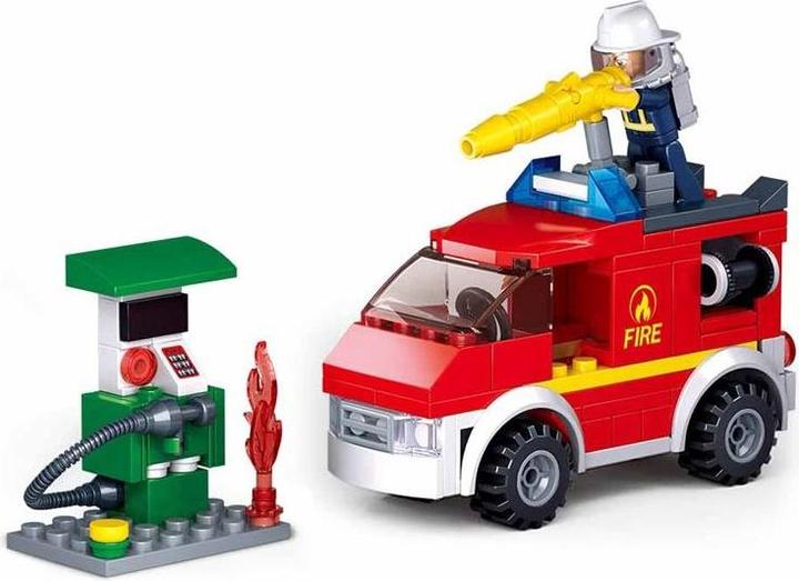Image du produit Sluban Blocks Fire Station 136 Pcs
