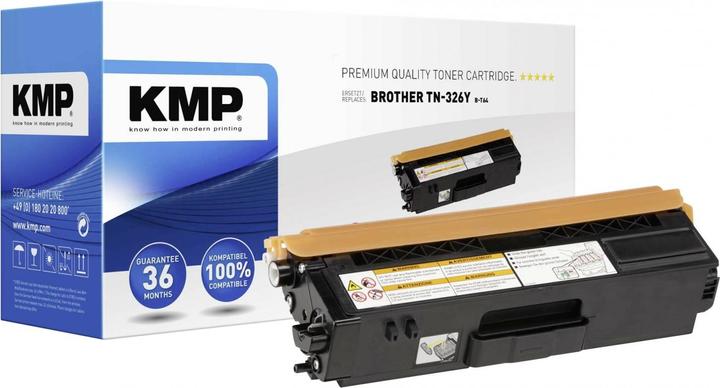 Image du produit KMP B-T64 Toner yellow compatible avec Brother TN-326 Y (Y)
