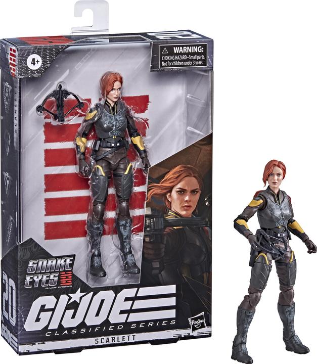 Produktbild Hasbro G.I. Joe Classified Series Snake Eyes: G.I. Joe Origins Scarlett Action-Figur 20 Spielzeug zum Samme