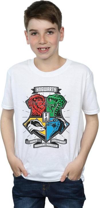 Actual product image Boys Hogwarts Toon Crest T-Shirt (152, 158)