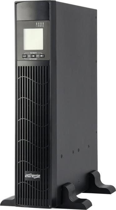 Energenie EG-UPSRACK-10 Rack UPS, 1000 VA, black (1000 VA, 800 W, Line-Interaktiv USV)