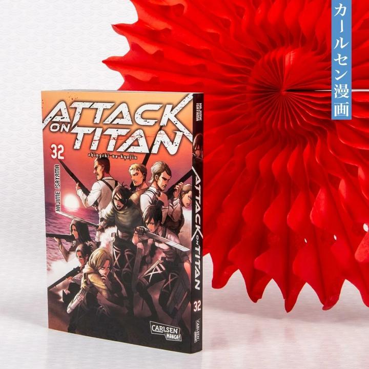 Immagine prodotto Attack on Titan 32 (Tedesco, Hajime Isayama, 2021)