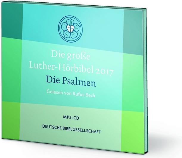 Produktbild Die grosse Luther-Hörbibel 2017. Die Psalmen - gelesen von Rufus Beck (Deutsch)