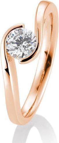 Produktbild Breuning Ring Schwung 0,40-0,60 ct. (58, 585/14 K Gold)