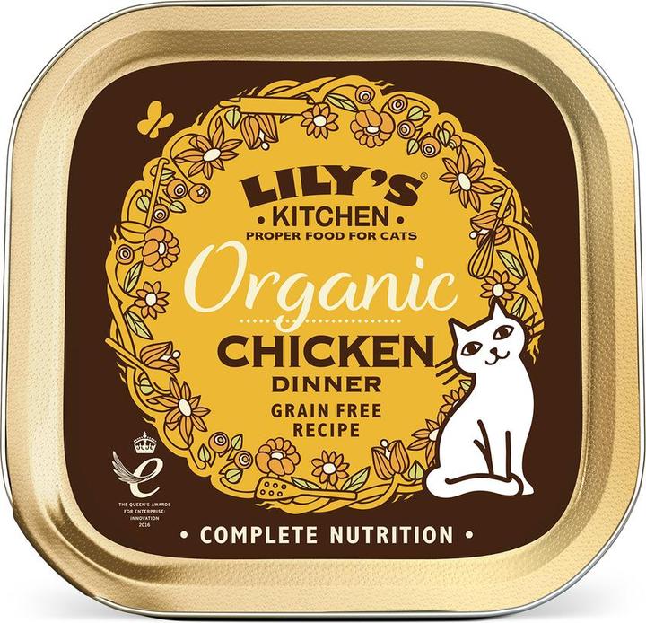 Image du produit Lily's Kitchen Poulet biologique à alimentation humide, 19 x 85g (Adulte, 19 pcs, 1615 g)