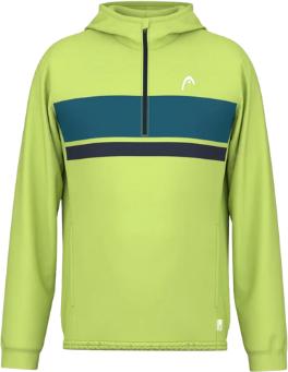 Head Topspin Hoodie Lightlime/Teal Man (XL)