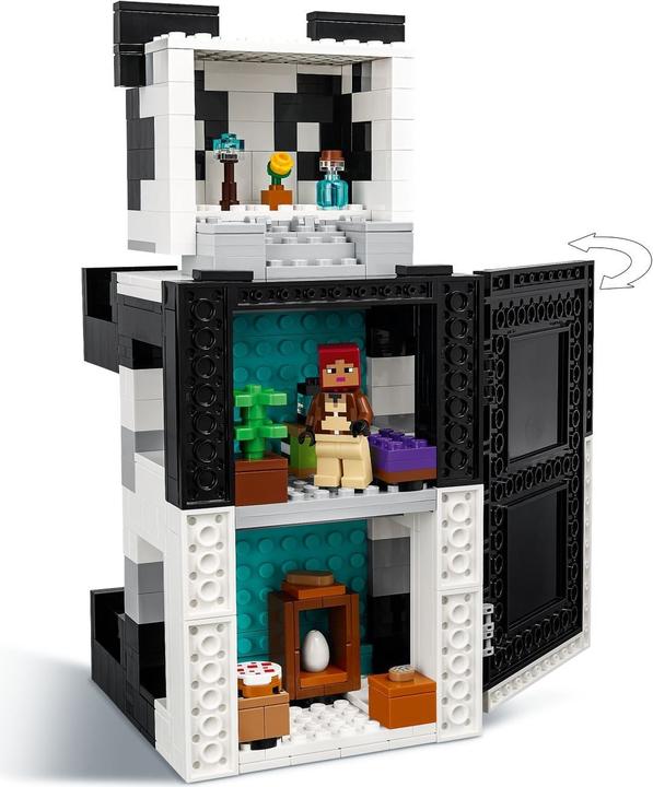 Actual product image LEGO The Panda House (21245, LEGO Minecraft)