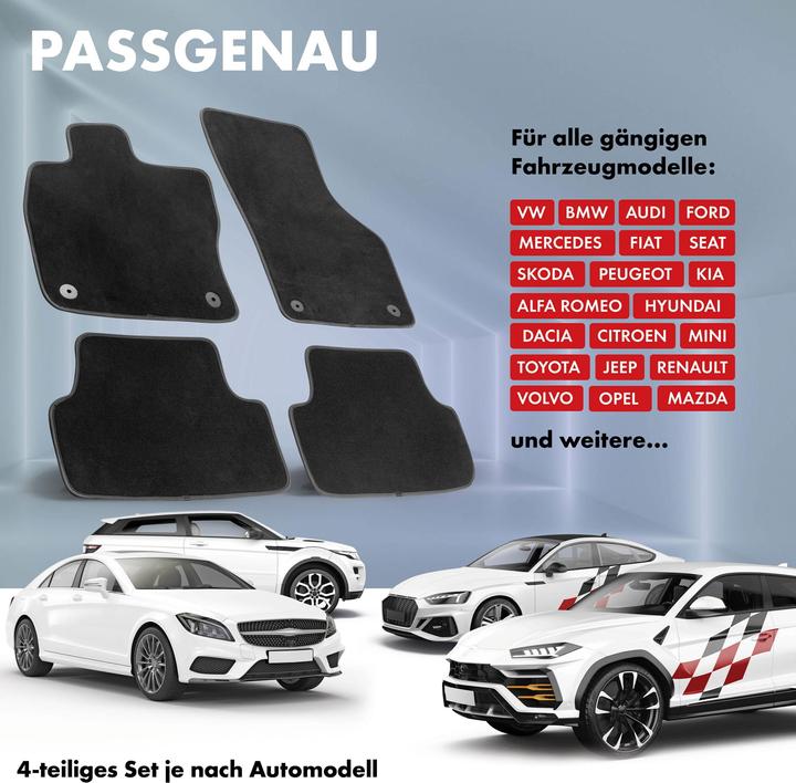Immagine prodotto Walser Tappeti Premium per Opel Insignia BJ 11/08 - 08/13, Insignia Sports Tourer BJ 02/09 - 08/13 (2 tappetini anteriori + 2 tappetini posteriori)